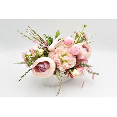 Amie Fabric Mixed Assortment Arrangement in Pot