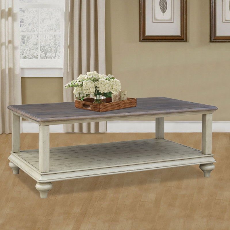 Wilfred Solid Wood Single Coffee Table