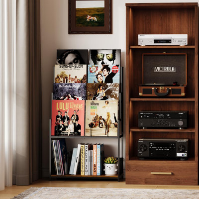 Support de rangement pour disque vinyle 5 niveaux