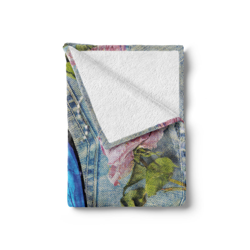 Hand Woven Throw Blanket, 50" x 60"