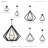 Buckeys 6 - Light Dimmable Chandelier-1060640992