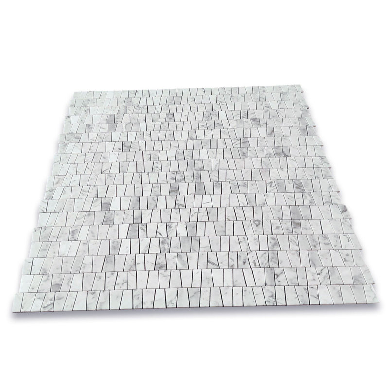 11" x 12" Marble Grid Mosaic Wall & Floor Tile