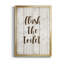 «Flush The toilettes», art textuel sur toile-1103955976-1103956031