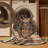 Machine Washable Persian Brown Area Rug-608551448