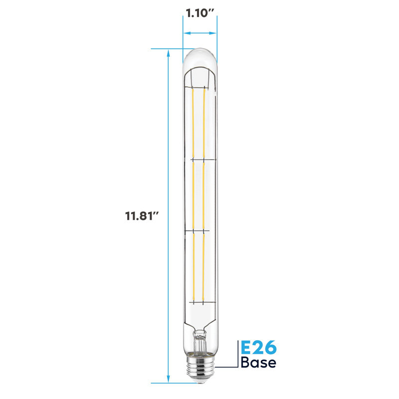 Ampoule à DEL Lux9 7 W à DEL Luxrite Vintage, 5000K, 4