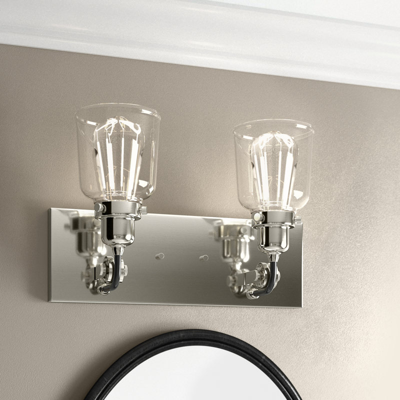 Daimar 2 - Light Dimmable Vanity Light, Brushed Nickel