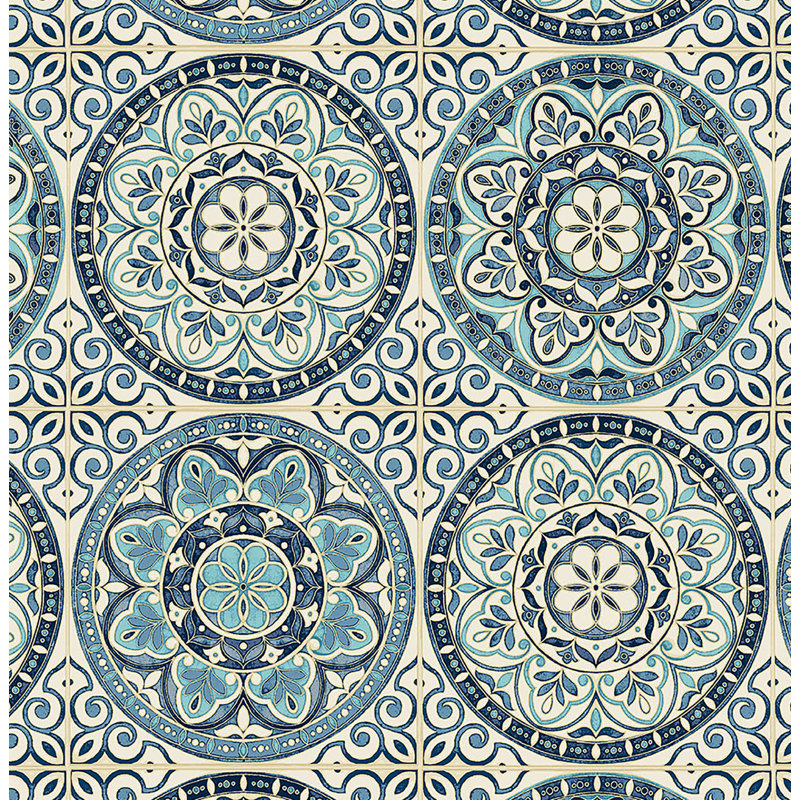 Rouleau de papier peint adhésif l 18 pi x L 20,5 po Wanston, Capri