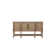 Acton Round Expandable Table W/ 4 Uph Chairs And Cement Top Server