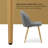 Dining Chairs，Upholstered Velvet Accent Chairs with Gold Legs-90723253