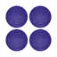 Constellations Stars Vegan Leather Round Coasters