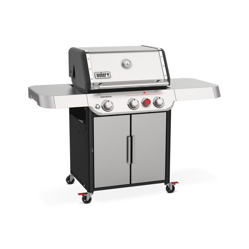 Weber Genesis E-325 Gas Grill	, Liquid Propane, Stainless Steel