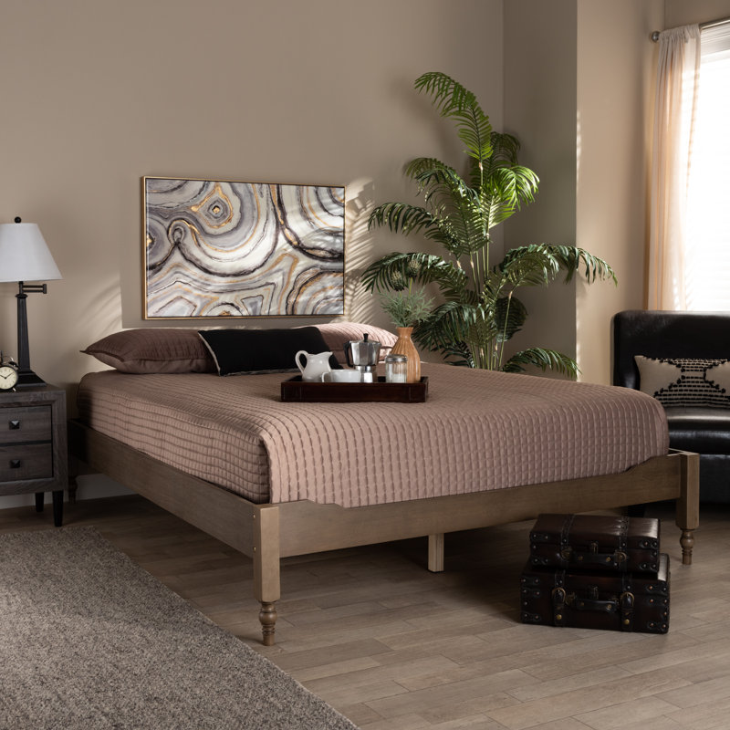 Base de lit pliante 14,92 po, Gris, Grand
