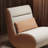 Stylish Elegant Rocking Chair with Wood Frame