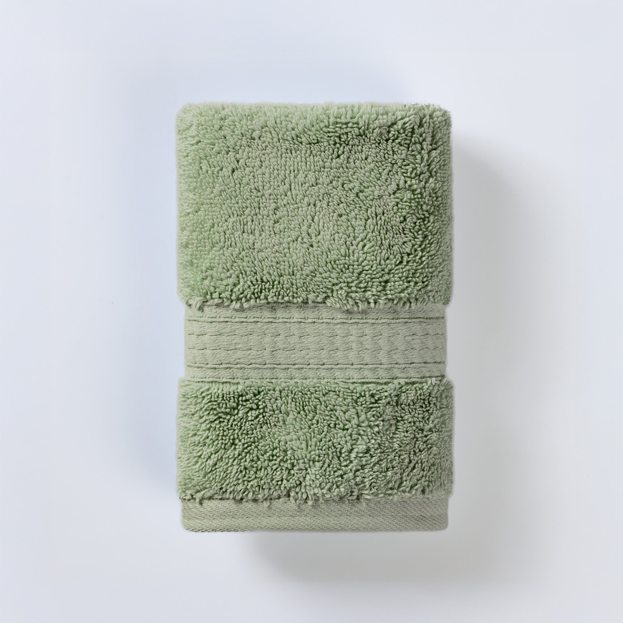 Payten Classic Certified Egyptian Cotton Washcloth, Sage