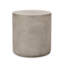 Table d'appoint d'extérieur en béton léger gris clair