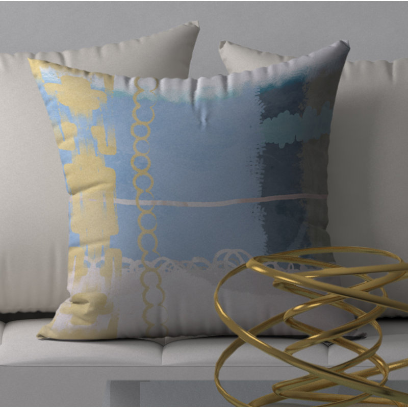 Housse de coussin décorative carrée maxi Bounce, 24" X 24"