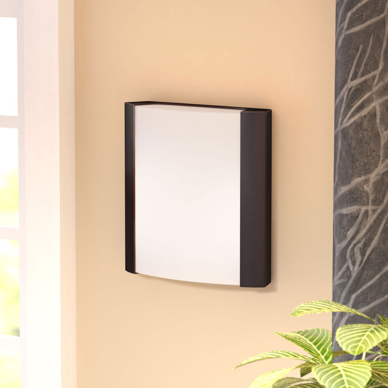 Flush Mounted Sconce, Bronze