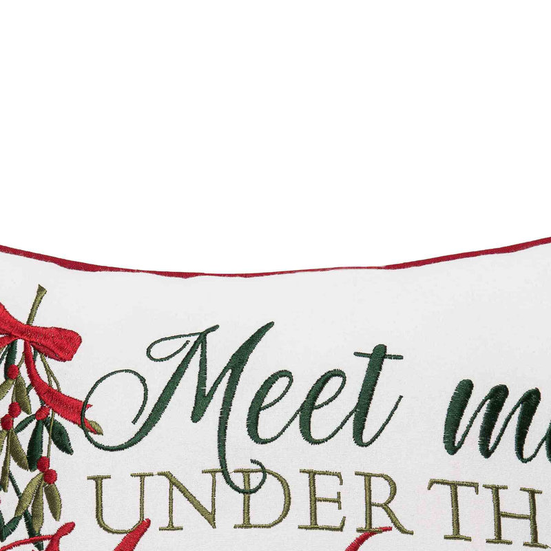 Under The Mistletoe Pillow