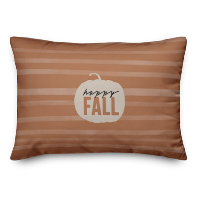Housse et coussin rectangulaires Happy Fall