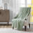 Journey Oversized Quilted Throw with Scalloped Edges-2069656874