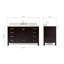 Ensemble de meuble-lavabo simple 55 po Flynt-64627198-64627201