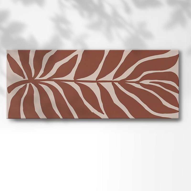 Toile tendue Terra Cotta, H 24 po x l 60 po x P 1,5 po