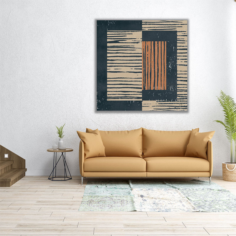 Primitive II - Canvas Print Wall Art, 12" H x 12" W