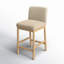 Tabouret de comptoir Connie Boucle-1936099647