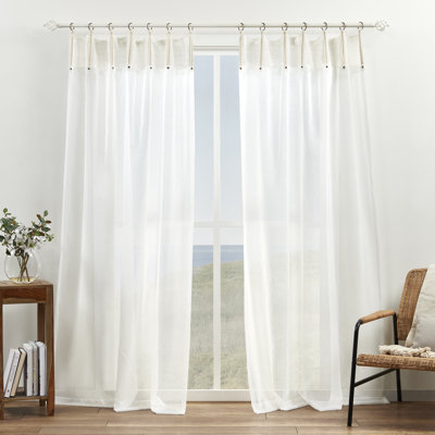 Sheer Curtain Pair