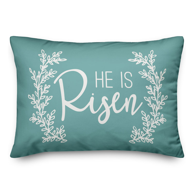  Coussin He Is Risen