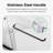 Semi-Frameless Double Sliding Shower Door with Tempered Glass, 44"-48"W x 72"H-117410091