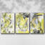 Exciting Times II - Ensemble de 3 reproductions encadrées sur toile-97795128-97795136