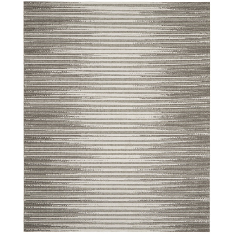 Tapis gris Romelia, Rectangle 8 pi 10 po x 11 pi 10 po