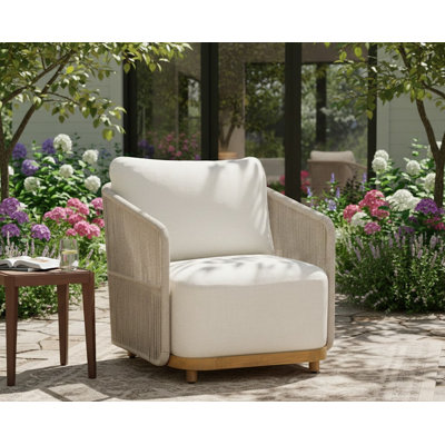 Chaise avec accoudoirs Alpine