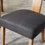 Ensemble de 6 chaises d'appoint rembourrées en bois massif avec dossier incurvé-126127975-126127978-126127979