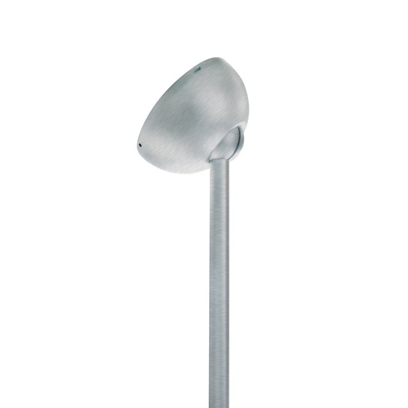Ceiling Fan Sloped Ceiling Adapters, Brushed Aluminum