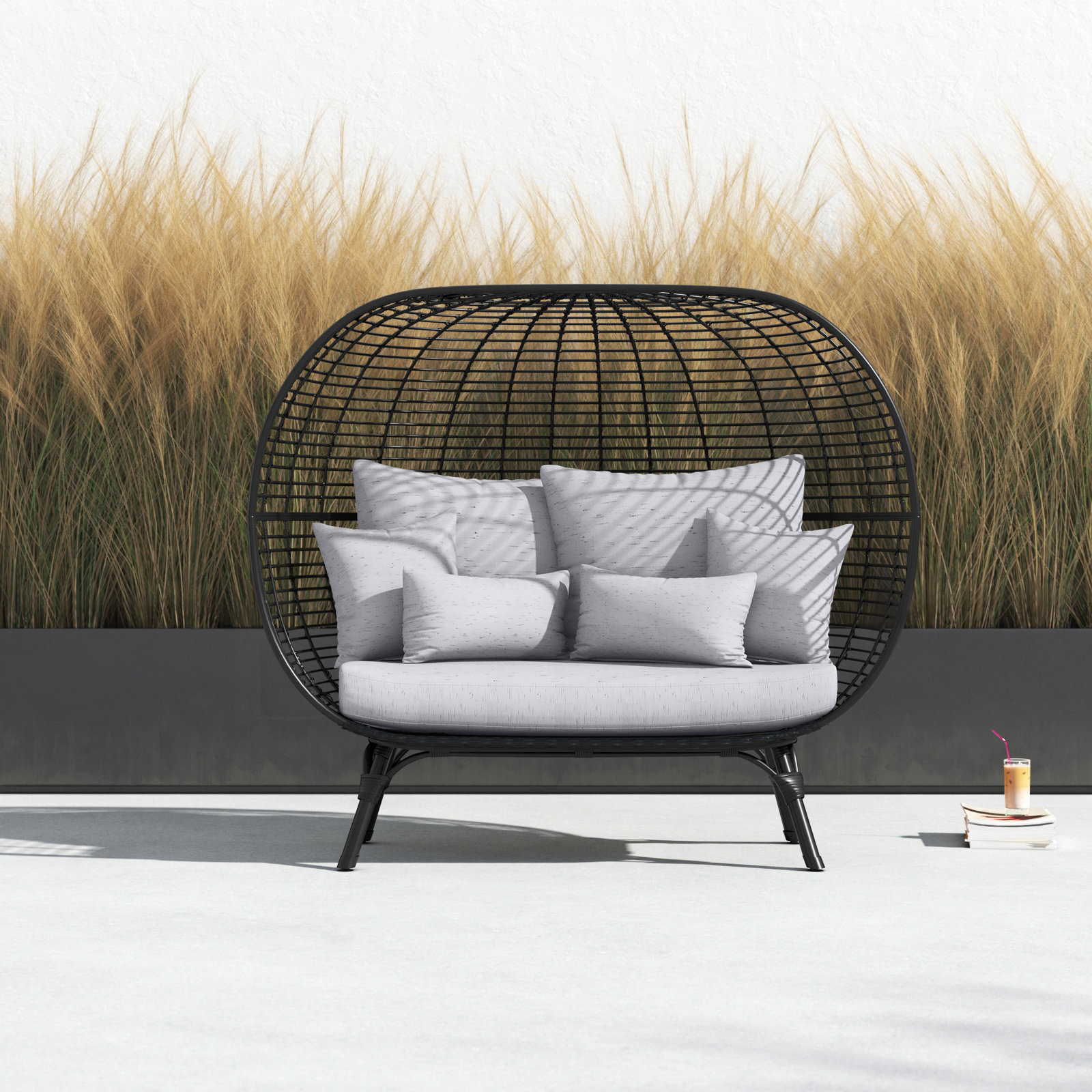 Vikki 68.75'' Wide Loveseat with Sunbrella® Cushions