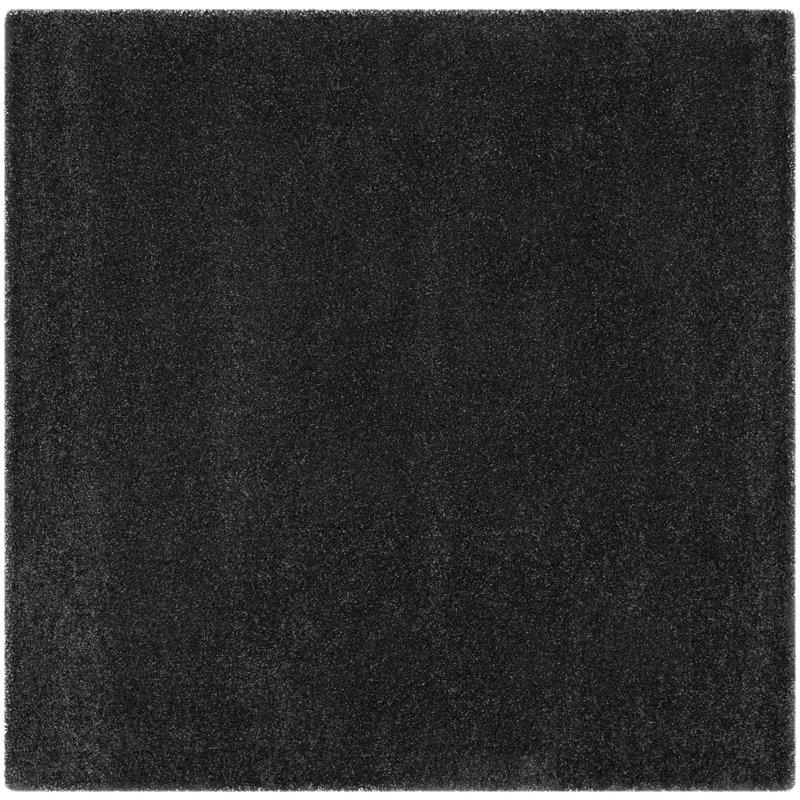 Eastridge Dark Gray Area Rug, Square 4'