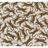 Ardmore 'Cheetah Kings' Velvet Fabric
