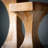 Myrina Wood Tabletop Candlestick