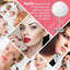 Miroir de maquillage grossissant 10X, miroir de table de 8 pouces avec grossissement 1X / 10X double face