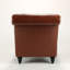 Chaise longue capitonnée en similicuir sans accoudoirs-62150224