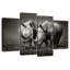 Rhinocéros monochromes Brampt-108783836