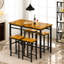 Ensemble de table de bar 5 pièces-1066260843-1066260841-1066261142