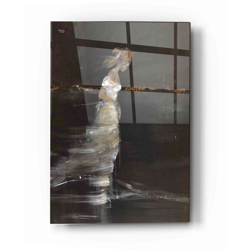 «Runaway» par Oscar Alvarez Pardo, art mural en verre acrylique, H 24 po x l 16 po x P 0,12 po