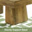 Wooden Dining Table,Rectangular Center Table,Spacious Coffee Table