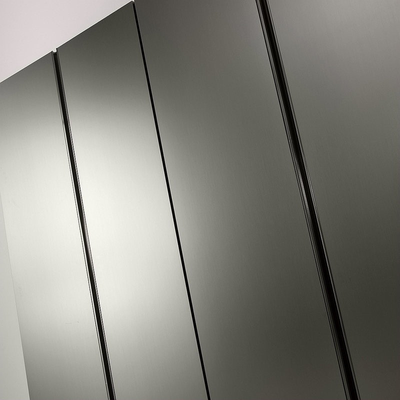 Série 96 X P 72 po H 20 po D Ensemble d'armoires de garage gris métallique B (6 pièces)
