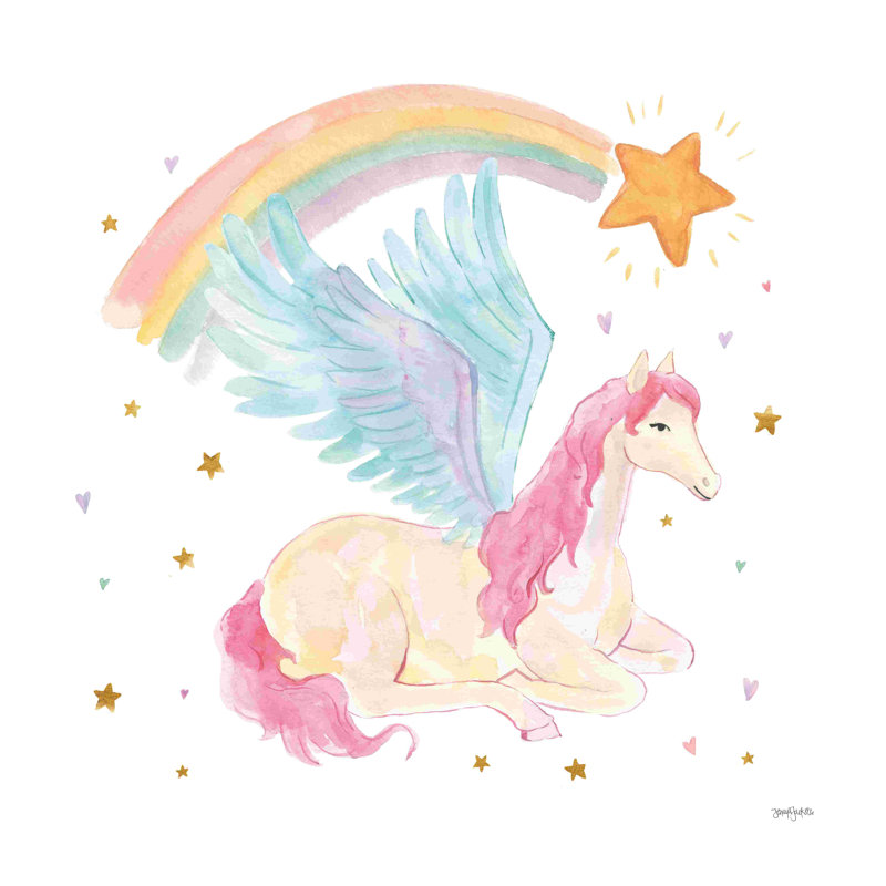 Magical Friends II, H 20 po x l 20 po, Non, Toile tendue