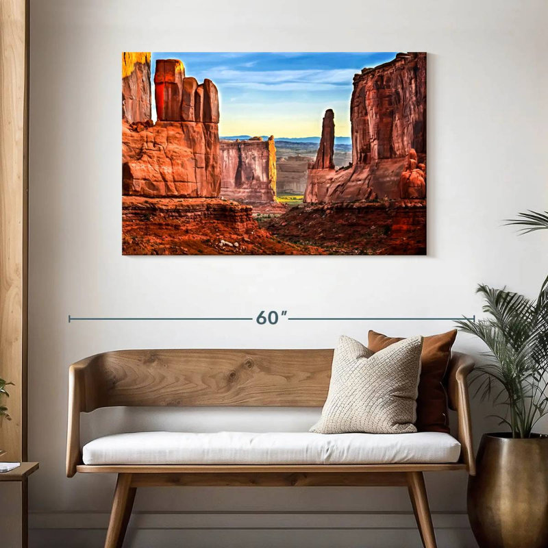 Alvord Red Rock Canyon, Nevada, H 30 po x l 45 po