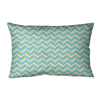 Oreiller rectangulaire en lin Katelyn Elizabeth